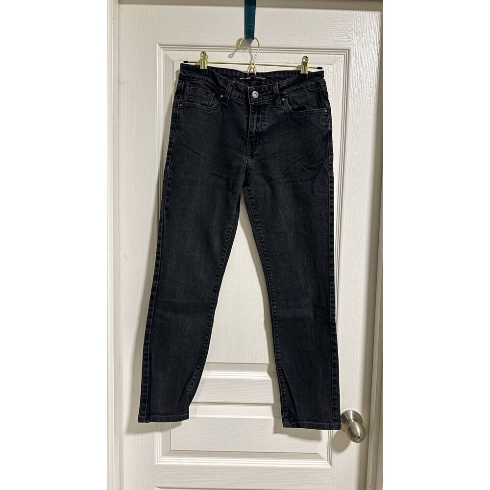 Levi’s Women’s Mid-Rise Skinny Jeans  Washed Black Size 8